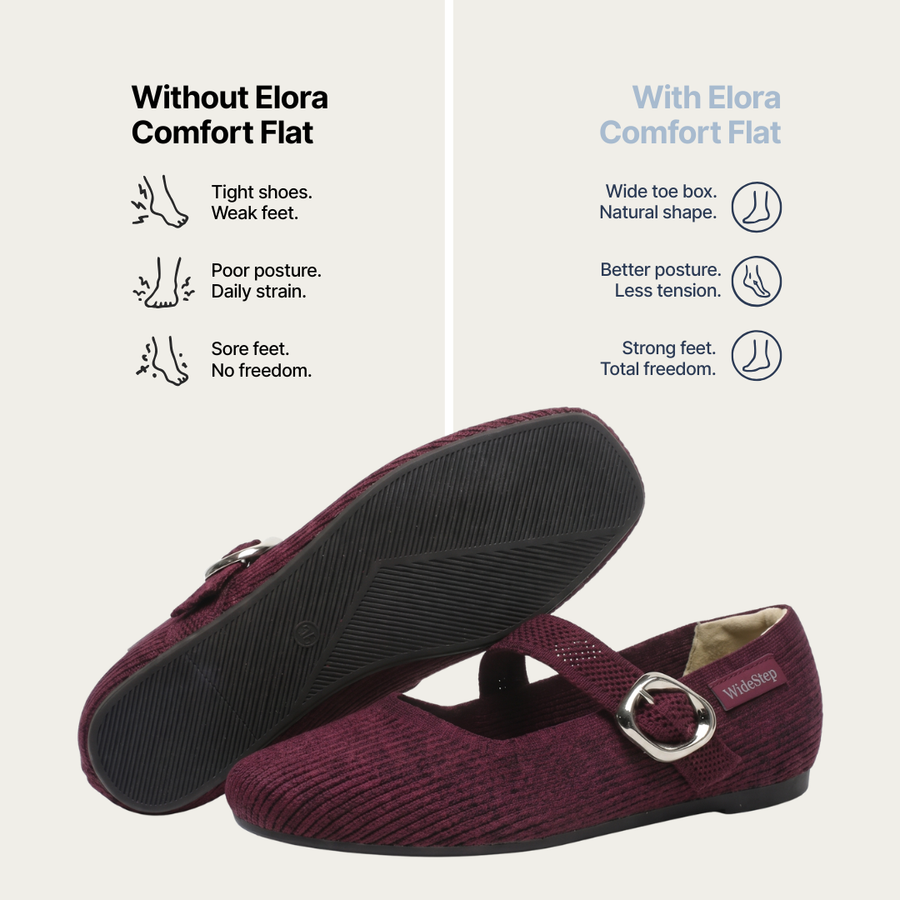WideStep™ Elora Comfort Flat