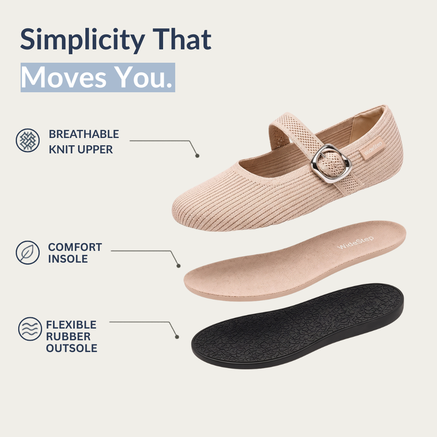 WideStep™ Elora Comfort Flat