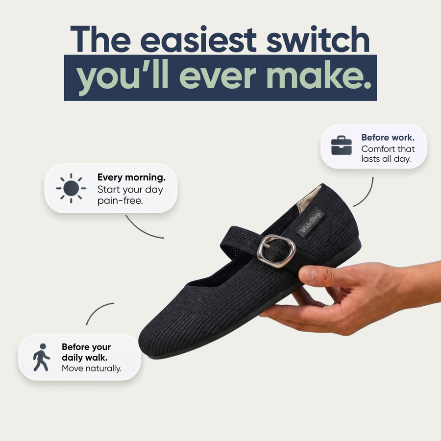 WideStep™ Elora Comfort Flat