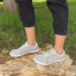 WideStep customer wearing our shoes